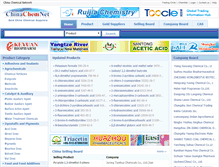 Tablet Screenshot of healthytech.chinachemnet.com