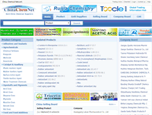 Tablet Screenshot of jybcl.chinachemnet.com